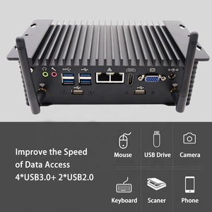 Best Selling <strong>Embedded</strong> Desktop <strong>Computer</strong> Intel Core I3 6157u Support GPIO 6*COM Dual Giga Lan Industrial Mini PC - Product Image 3