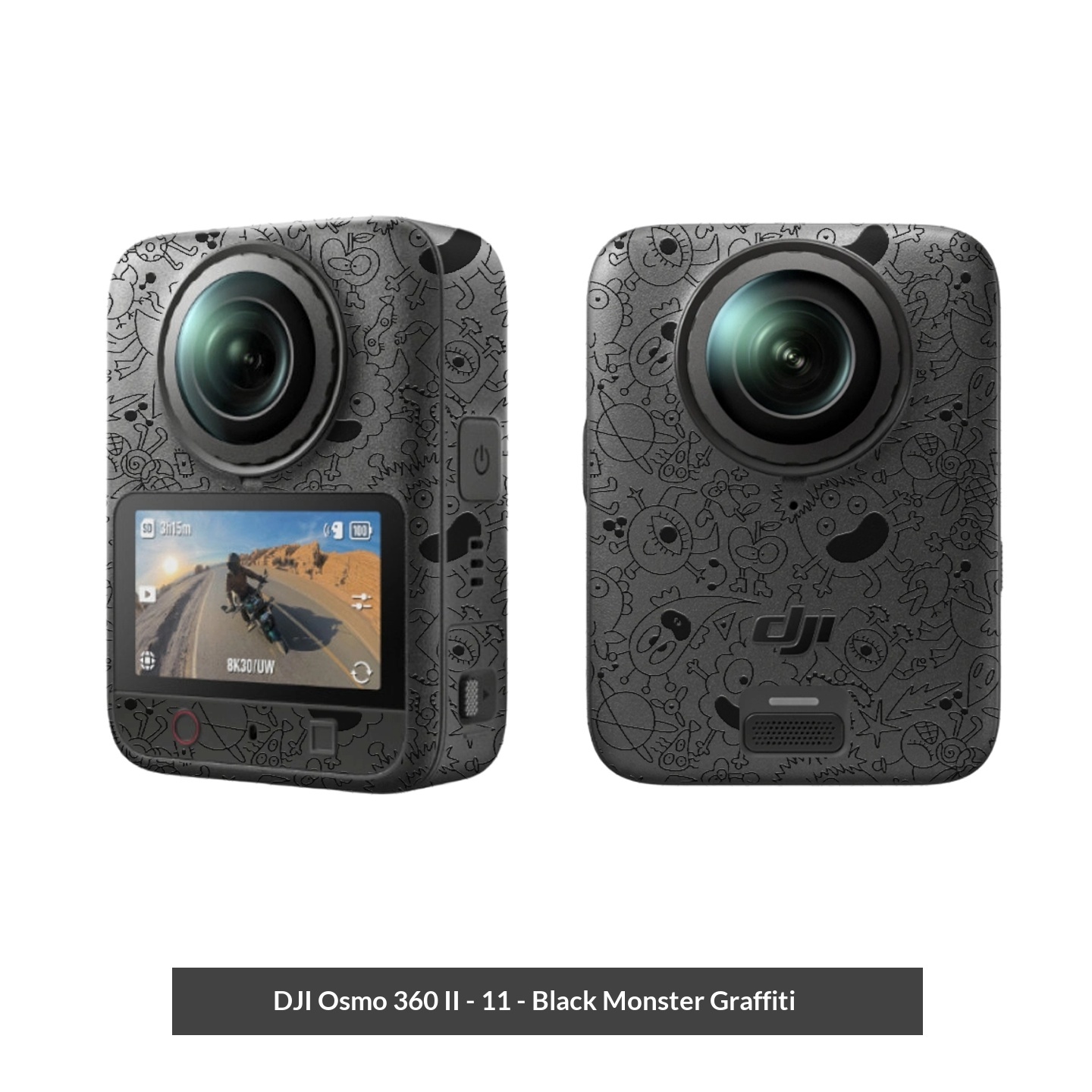 DJI Osmo 360II-11 - Graffiti monstre noir