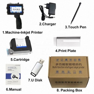 Handheld Carton Box <strong>Printing</strong> <strong>Device</strong> Logo Barcode QR <strong>Code</strong> Date Jet Printer 50mm Smart Portable Handheld Inkjet Printer <strong>Machine</strong> - Product Image 6
