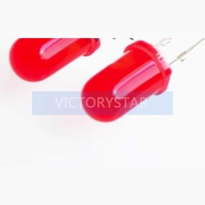 5MM <strong>Red</strong> High Brightness Light Emitting Diode Tube LEDPin length 16mm Diameter 5mm Reference voltage 18022V Reference current 5mA - Product Image 2