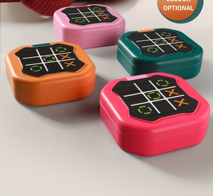 Tic Tac Tac กล่องเกมกระดานของเล่นสมองและหน่วยความจำของเล่นแบบพกพา Tac Tac Tac สำหรับทุกวัย - Product Image 3