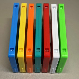 OEM批发定制徽标和J卡制造彩色空白透明盒盒式磁带 - Product Image 3