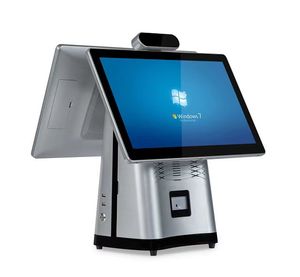 Двойной монитор pos устройство windows 10 IOT Система Ресторан pos машина ПК
