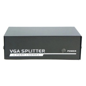 4-Port <strong>VGA</strong> <strong>Splitter</strong> Deep Color 1080p@60Hz Switcher Full HD Dual-Monitor Source TV KTV Clubs Deep Video <strong>Splitters</strong> Converters - Product Image 3