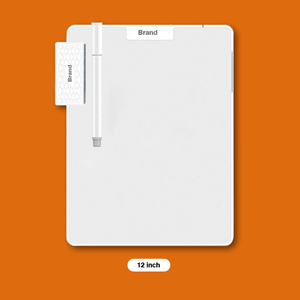 Tableta de escritura magnética de 12 pulgadas, tablero de escritura mágico, Bloc de notas para cuaderno, tableta gráfica de pizarra electrónica, Bloc de notas Digital