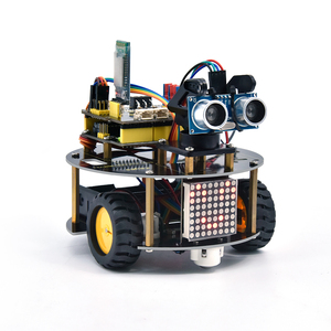 Keyestudio Robot elettronici Smart Little Turtle Robot V3.0 kit per auto per Robot di programmazione educativo Arduino