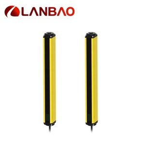 Tecnología de medición infrarroja de cortina de luz de detección de vehículos LANBAO MH20 para sensores ópticos de altura de ancho de longitud