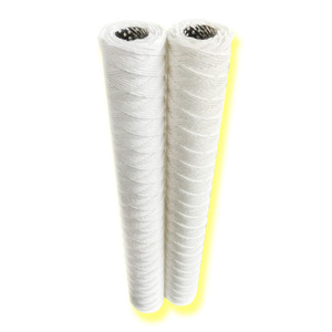 Cartucho de filtro de PP en espiral 500L agua 5 10 20 micras hilo enrollado 222 226 conexión plana elemento de filtro de sedimentos caja de cambios - Product Image 6
