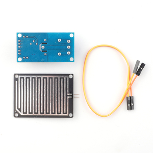 12V Regentropfen regler Relais modul Blatt feuchtigkeit Wasserloser Schalter Regensensor für Arduino
