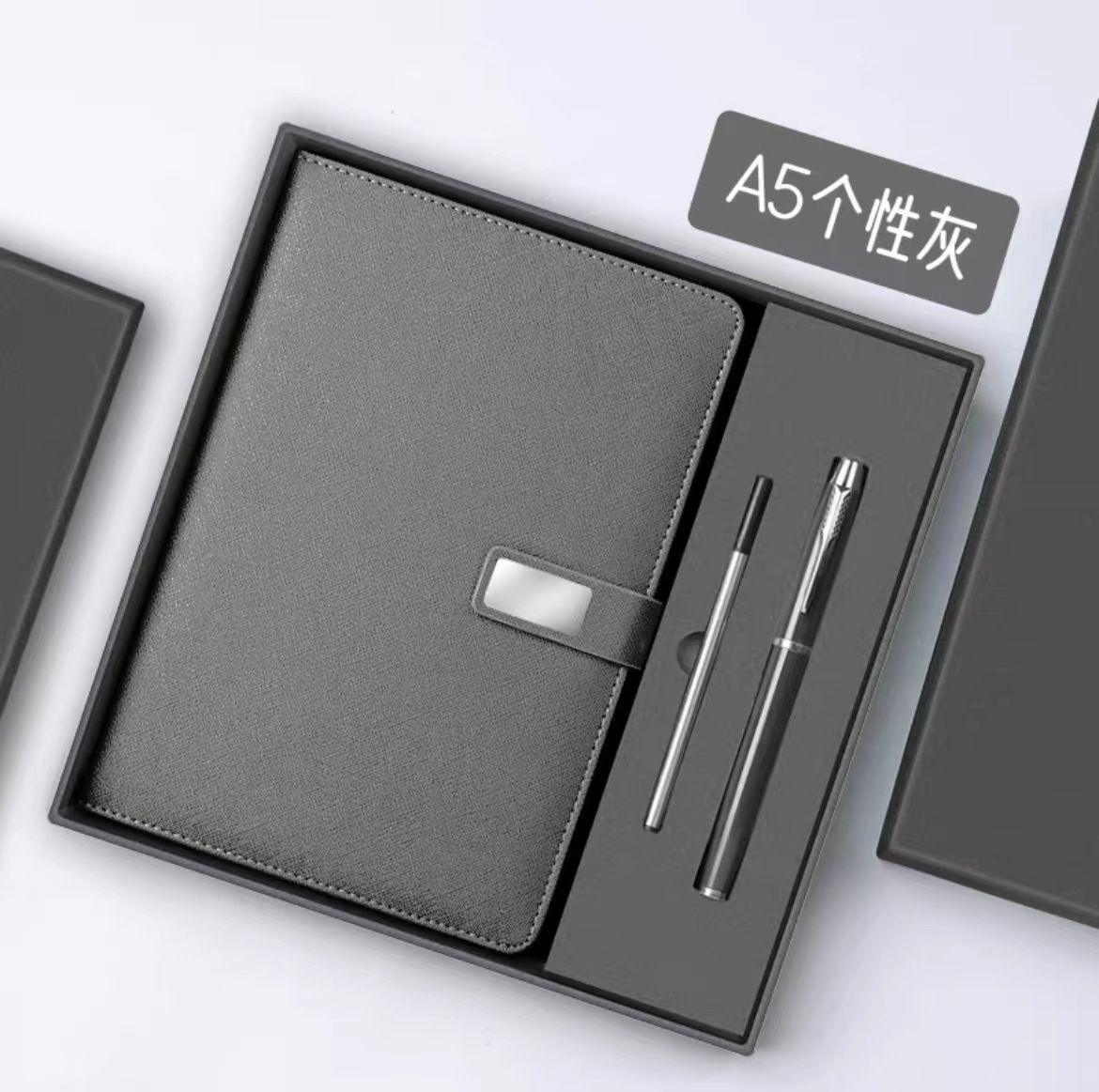 Mina de lápiz gris personalizada A5