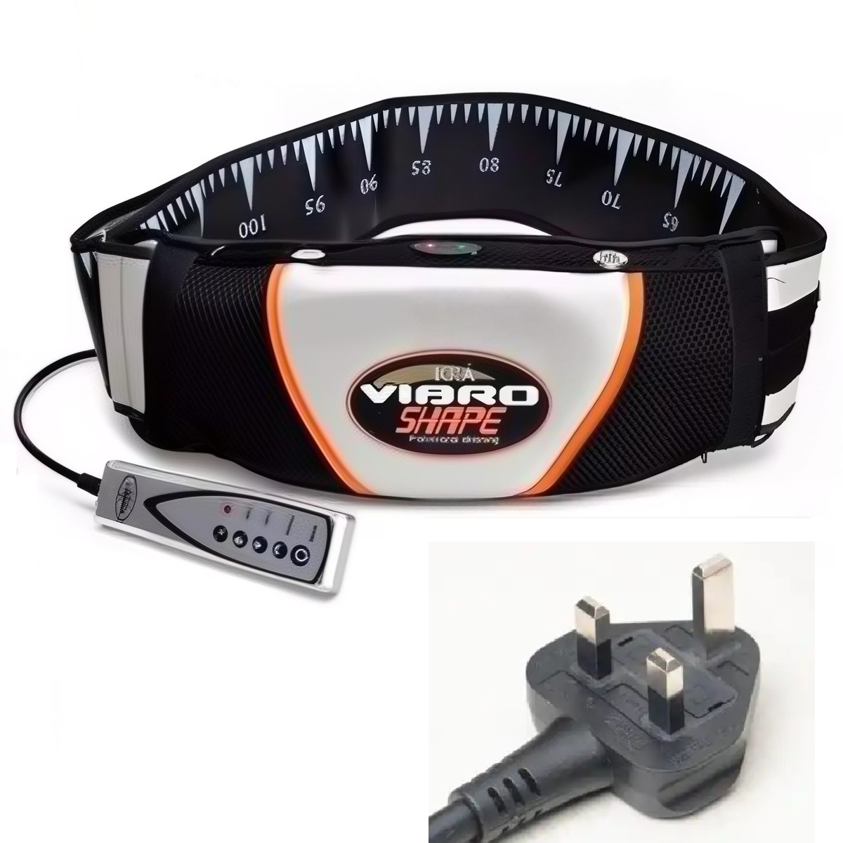 Black UK plug