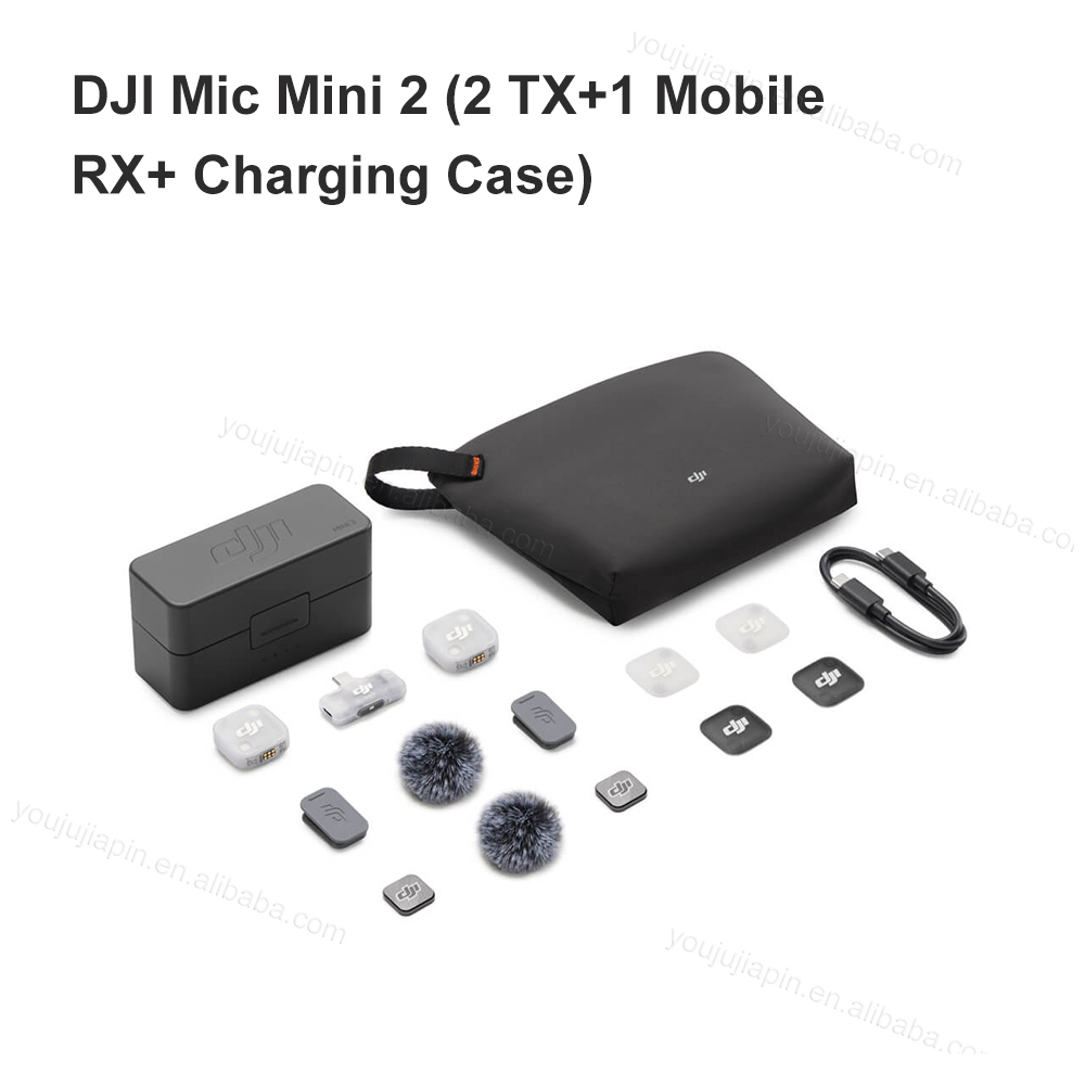 DJI Mic Mini 2 (2 TX+1 Mobile RX+ Charging Case)