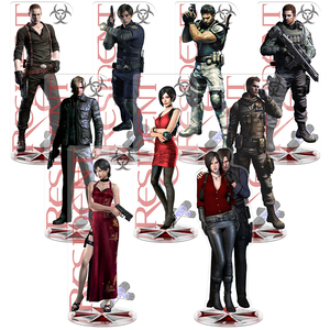 20CM RE4 Resident Evil 4 8 Remake Leon Ada Wong Game Toy Stand Standee <strong>Derivatives</strong> Figure Figures Dolls for Player