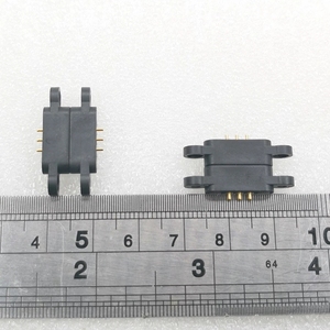 Magnetic Spring Pogo Pin Connector 3 Pin Pitch 2.3 MM Through Holes <strong>PCB</strong> Mount Male Female Probe <strong>DC</strong> Power Charge <strong>Socket</strong> - Product Image 5