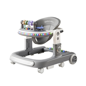 Multi-functional <strong>Baby</strong> Children's Walker Can Be Pushed Can <strong>Sit</strong> to Learn to Walk Starting Car - Product Image 6