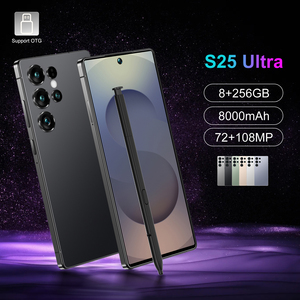 2025 nuovo arrivo S25 Ultra 5G Smartphone gioco globale 5G sbloccato Android Dual Sim 8 + 256GB ROM 4K schermo caldo a buon mercato spagnolo