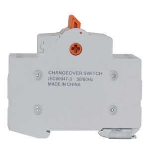 63A 2P DC modüler Din ray monte çift güç dönüşüm izolasyon anahtarı manuel Transfer anahtarı 1-0-2 geçiş anahtarı - Product Image 2
