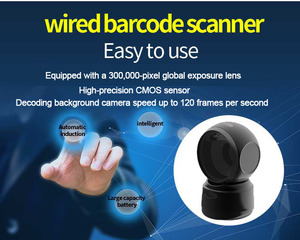 Desktop Embedded QR Code <strong>Reader</strong> 2D Omnidirectional CMOS Barcode Scanner for POS System - Product Image 4