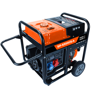 Sperus 5.5KW Soldador diésel portátil Generador Diseño de marco abierto 5KW Máquina de soldadura para uso doméstico Modelo - Product Image 3