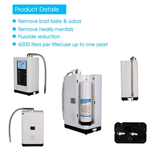 CAMAZ家用碱性水过滤器碱性水离子发生器家用家庭用氢水离子发生器 - Product Image 5
