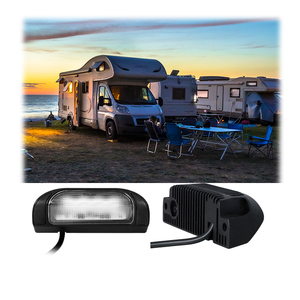 RV Light System <strong>LED</strong> Exterior Light for RV Caravan Camping 9W <strong>5</strong>&quot; White Amber <strong>Led</strong> Scene Light - Product Image 3