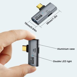 2合1 USB C至USB 3.2适配器，带100W充电端口，USB C公对母快速充电数据传输OTG转换器适配器 - Product Image 6