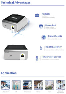 Finecare Máy Phân Tích Miễn Dịch Hóa Học Tự Động Máy Phân Tích Miễn Dịch Huỳnh Quang Khô POCT Cầm Tay T3 T4 TSH - Product Image 6