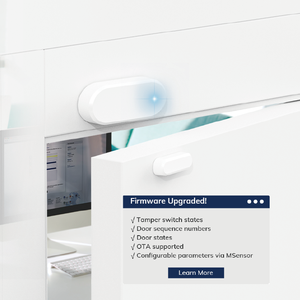 BLE Fácil instalación alertas de seguridad ventana sensor inteligente inalámbrico IoT sensor de puerta/ventana de sensor - Product Image 5