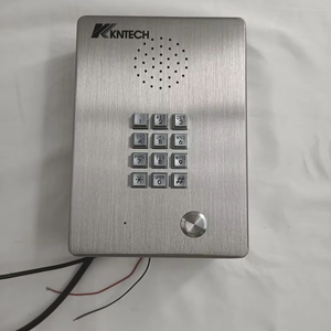 Rifornimento della fabbrica in acciaio inox telefono di emergenza a parete citofono SIP citofono con tastiera KNZD-03 - Product Image 5