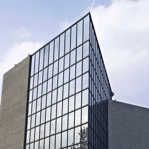 Modern Double Glazed Cladding Exterior <strong>Facade</strong> Building Structural Glass Curtain Wall System - Product Image 1
