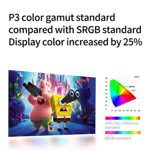 Umiio A008迷你智能投影仪4K 1080P发光二极管液晶安卓无线便携式教育投影屏 - Product Image 2