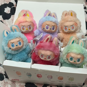 ChuangChuang POP MART Customized POP MART Hidden Style THE MONSTERS Labubu Macaron <strong>V3</strong> Series Blind Box Action Figures - Product Image 1