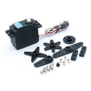 JX เซอร์โว PS-4806HB 6kg แรงบิดสูงชิ้นส่วนควบคุมระยะไกลมาตรฐาน