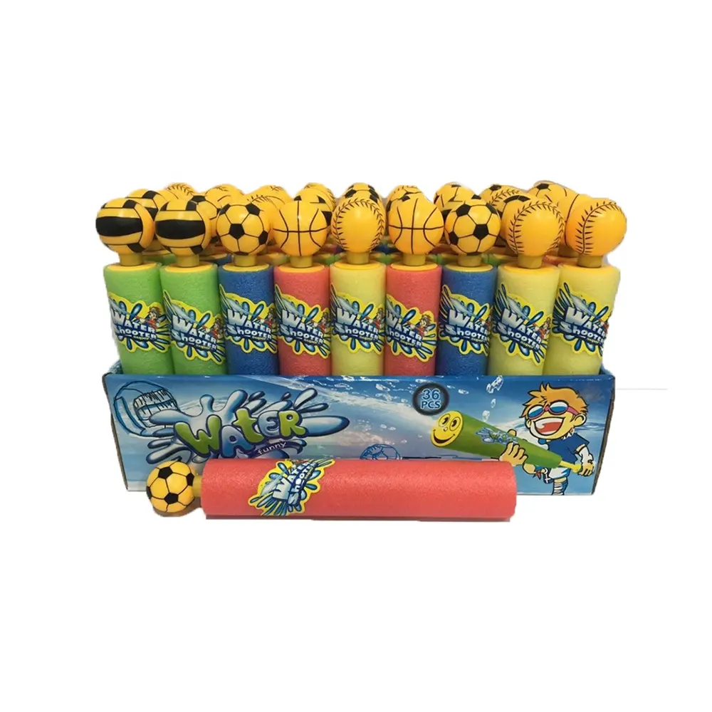 Estate divertente bambini gioco per bambini all'aperto colorato 26.5 cm tipo cannone tubo eva pistole ad acqua