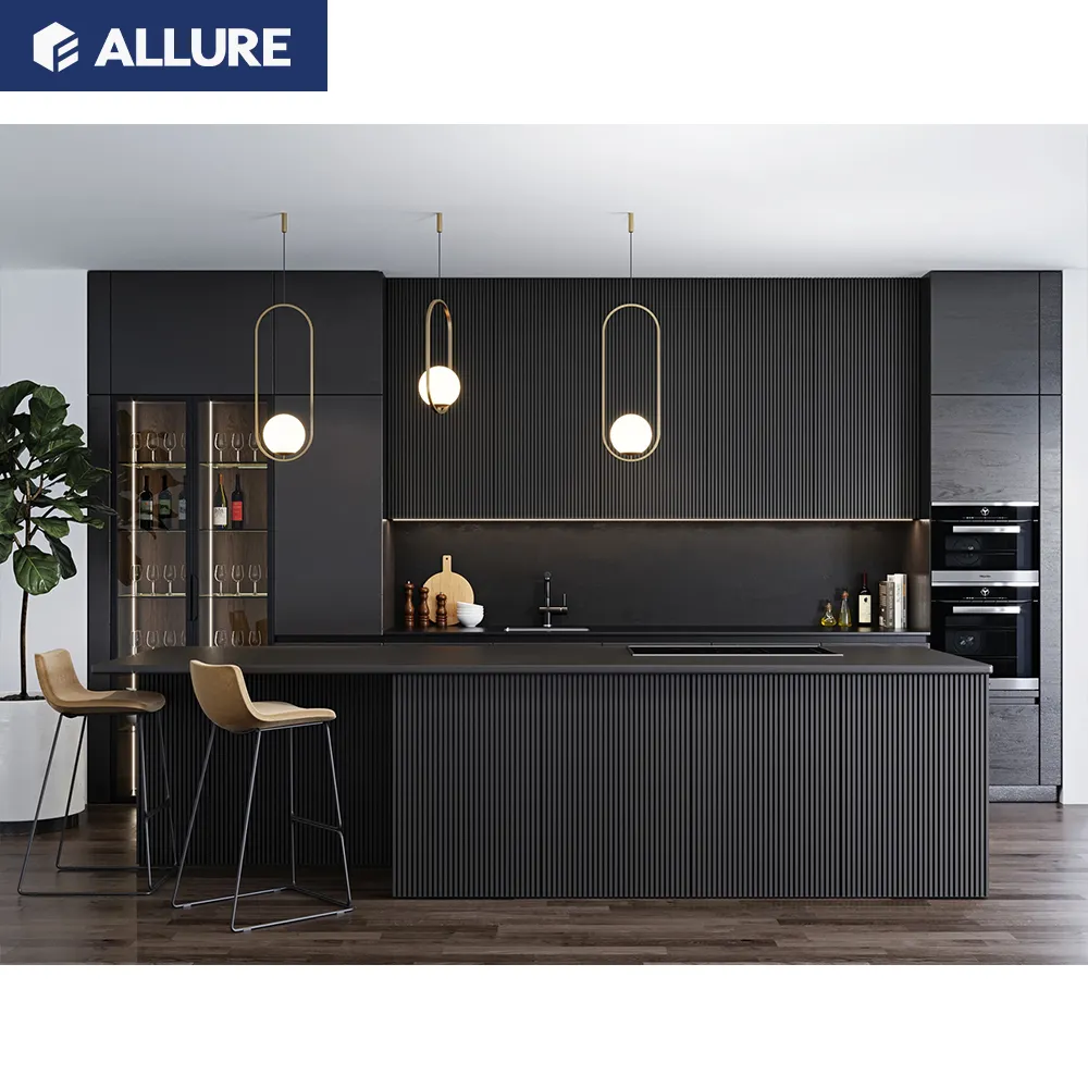 Allure Shaker-conjunto completo de accesorios para fregadero, mueble inteligente de diseño moderno, armario de cocina, almacenamiento listo para montar