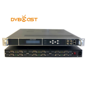 24 CVBS SD MPEG2 IP Codificador RCA a IP Video Audio Codificador con Japón Fujitsu chipset - Product Image 4