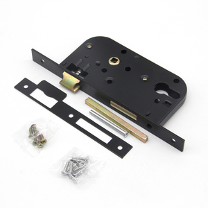 Ücretsiz örnek yüksek kalite özel 40mm Backset camlı kapı gömme mandalı kapı kilitleri kolu tuşları ile - Product Image 5
