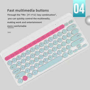 Portable Mini 2.4 Wireless Charging <strong>Keyboard</strong> and <strong>Mouse</strong> Combination Power Saving Fashion Business Wireless <strong>Keyboard</strong> and <strong>Mouse</strong> Set - Product Image 2