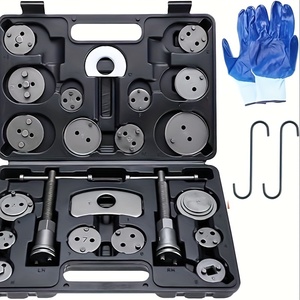 高品质22pc黑盒碳钢工具包，带耐用储物盒，适合专业机械师和Diy爱好者 - Product Image 2
