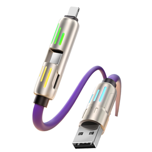 4 in 1cable Easy to Carry High Quality USB Cable Type c Data Fast Charging Usb Data Cable for Mobile Phone Tablet - Product Image 1