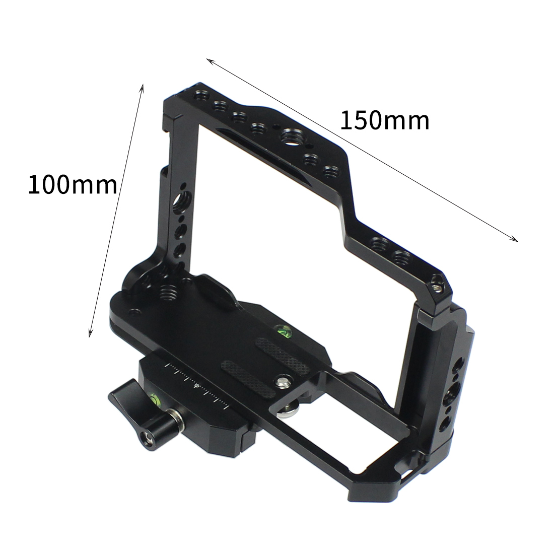 Cage with quick release plate Black