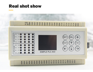Huaqingjun Easy Programmable PLC 16-in 16-out <strong>Relay</strong> <strong>Output</strong> 2-Channel Analog <strong>Inputs</strong> 0-20mA 4-20mA PLC for Sensors - Product Image 4