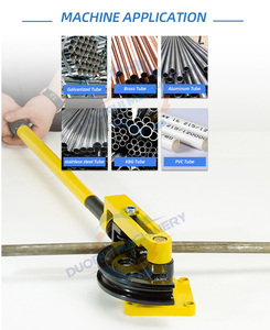 Multi-Function Manual Pipe Bender Hand <strong>Tube</strong> "<strong>U</strong>" <strong>Bending</strong> Tool Roll <strong>Bending</strong> <strong>Machine</strong> for Iron/Steel/Copper/Aluminum Pipe <strong>Machine</strong>