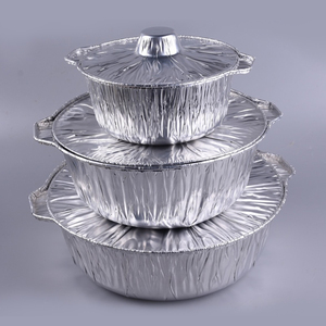 סיר נייר אלומיניום חד פעמי עם מכסה פאי נייר אלומיניום עם מכסה פאי סיר פאי אלומיניום חד פעמי - Product Image 6