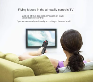 Mini kurulu ile X6 hava fare uzaktan kumanda USB alıcısı ile akıllı TV için 2.4Ghz kablosuz sesli komut uzaktan - Product Image 6