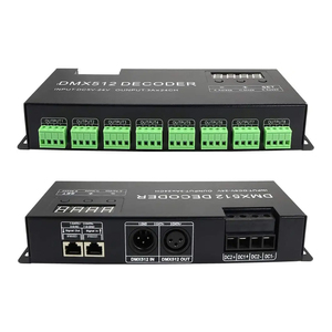 Контроллер светодиодный DMX512 DMX 24-канальный выход DMX разветвитель сигнала Декор привод dmx 512 свет Декодер контроллер - Product Image 2