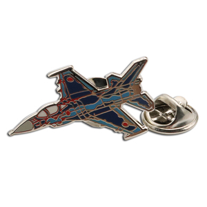 Cá nhân hoá biểu tượng tùy chỉnh tùy chỉnh giá tốt kim loại huy chương men cứng đầy máy bay trẻ em ly hợp máy bay ve áo Pin - Product Image 3