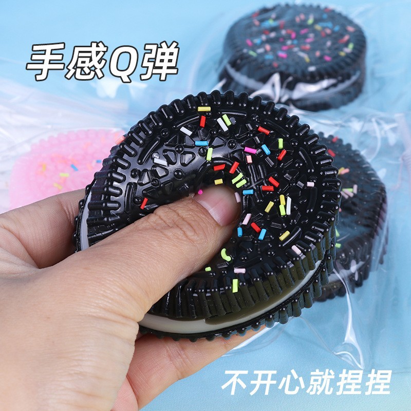 Colores mezclados de oreo para aliviar el estrés