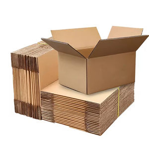 纸板纸箱瓦楞纸箱邮寄移动运输箱可回收坚固纸板运输箱 - Product Image 1