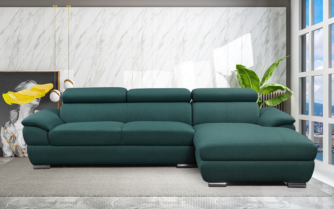 Living room sofa L shape sofa modern new design with Competitive price